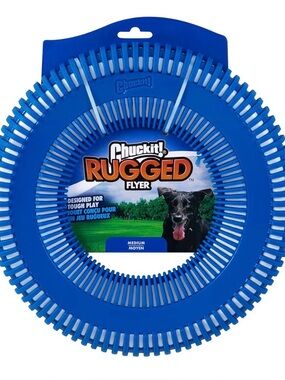 Chuckit! Rugged Flyer - Blue Medium Dog Disc
